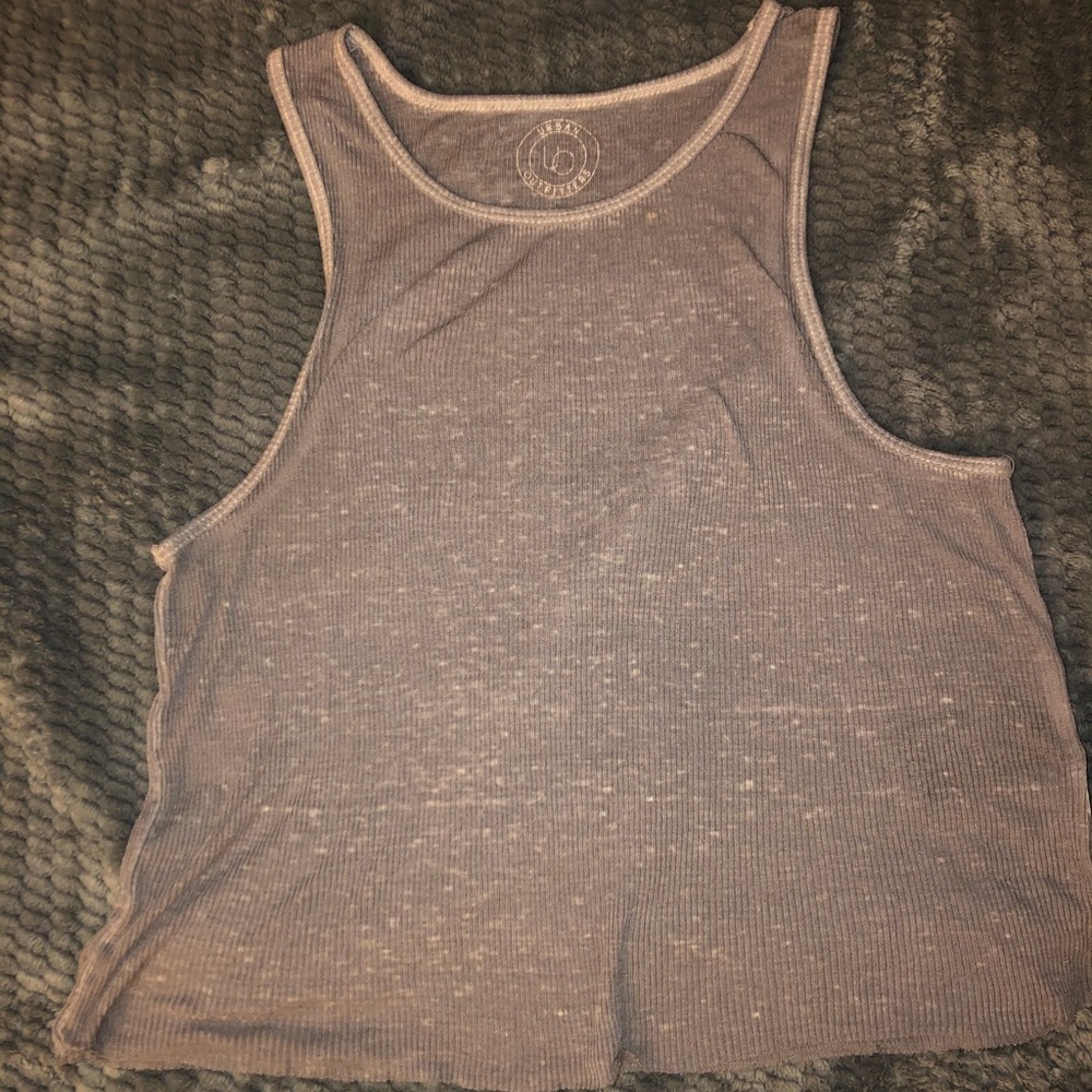 Cropped See-Through Tank